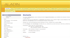 Desktop Screenshot of bauchtanz-aladin.at